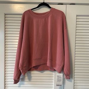 NWT Lululemon Perfectly Oversized Crop Crew